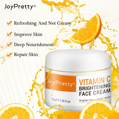 Hydrating and moisturizing Vitamin C face cream